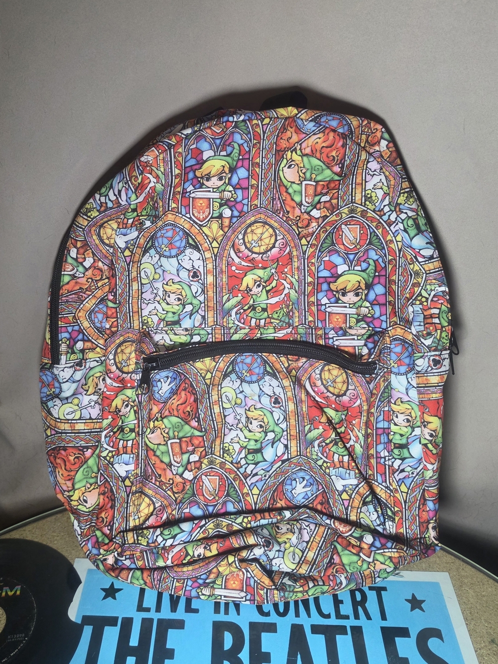 Nintendo The Legend of Zelda: The Wind Waker HD Stained Glass Backpack